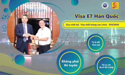 Tuyển dụng học nghề và chuyển visa lao động E7 tại Hàn Quốc